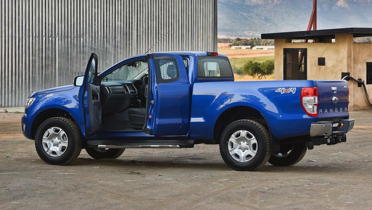 Child seat anchor points in extra cab utes which space cabs have
